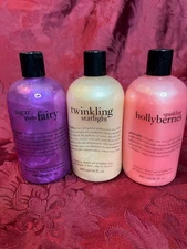 *PHILOSOPHY MAGIC OF CHRISTMAS TRIO 3 IN 1 SHAMPOO BODY SHOWER GEL 3 X 16OZ NEW*