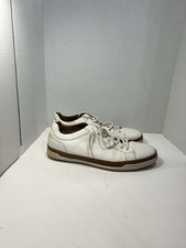 Allen Edmonds Shoes Mens 14D Porter Derby White Leather Fashion Sneakers