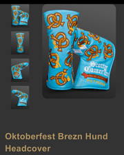 Scotty Cameron Oktoberfest Brezn Hund Pretzel Putter Blade Headcover (Sold Out)