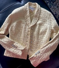CHRISTIAN DIOR Vintage Pastel Yellow Jacket size 6-Free shipping