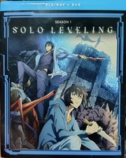 Solo Leveling/Season 1 (2 Blu-ray + 2 DVD's, 2025) NEW W/DAMAGED SLIPCOVER/READ