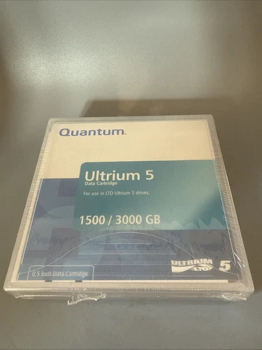 Quantum LTO-5/Ultrium-5 Data Tape/Cartridge 1.5/3TB MR-L5MQN-01 New and Sealed