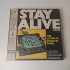 Vintage Stay Alive Board Game 1971 Milton Bradley Complete all Original Marbles