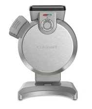 Cuisinart WAF-V200 Vertical Waffle Maker Silver Color Refurbished