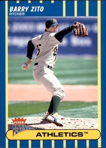 2003 Fleer Platinum Barry Zito #200 card