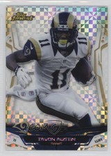 2014 Topps Finest X-Fractor Tavon Austin #48 0e5