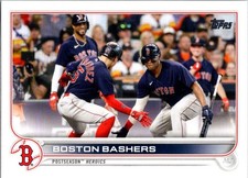 2022 Topps Boston Bashers Boston Red Sox #630