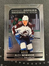 2021-22 O-Pee-Chee OPC Platinum #206 Alex Newhook Marquee Rookies Avalanche