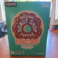 The Original Donut Shop Decaf Keurig Single-Serve K-Cup Pods, Medium Roast