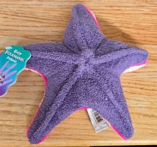 Folkmanis starfish puppet hand bath mitt washcloth terrycloth NWT