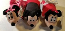 Disney Junior, Pillow Pets, Mickey  Red  Pink Minnie Mouse, Lot of 3 Brand New