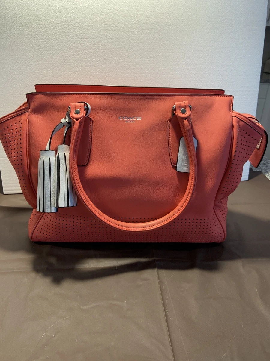 Coach coral best sale bag