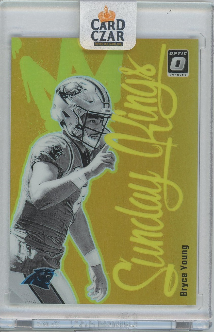 2024 Donruss Optic BRYCE YOUNG Sunday Kings Gold Prizm Case Hit SSP /10