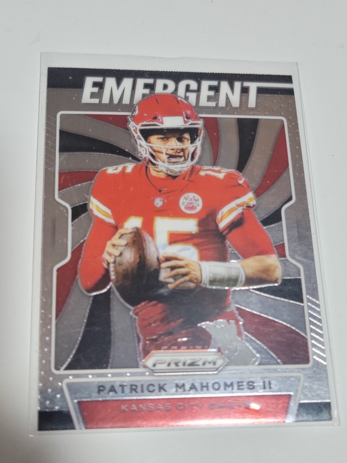 PATRICK MAHOMES II 2019 Panini Prizm Emergent Insert #E-PM.  CHIEFS