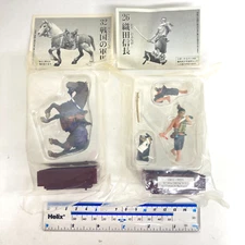 Historical Figure Museum Figure #26 Oda Nobunaga Utsuke & #32a Warhorse F-toys
