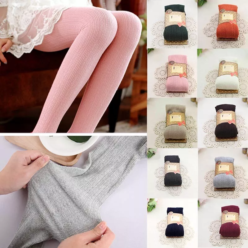 Women's Winter Cable Knit Sweater Tights Warm Stretch Stockings