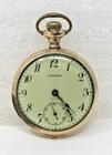 Antique 1909 Pocket Watch Longines Swiss H. J. Howe Jewelers Syracuse NY