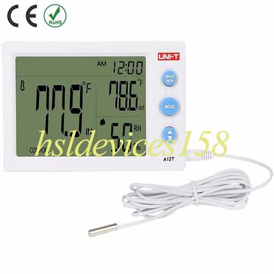 1PC UNI-T A12T Temperature Humidity Meter Additional External Sensor Probe