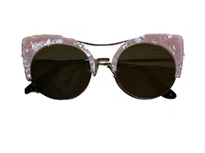 Womens Sunglasses Torrid Pink Shell Cat Eyes