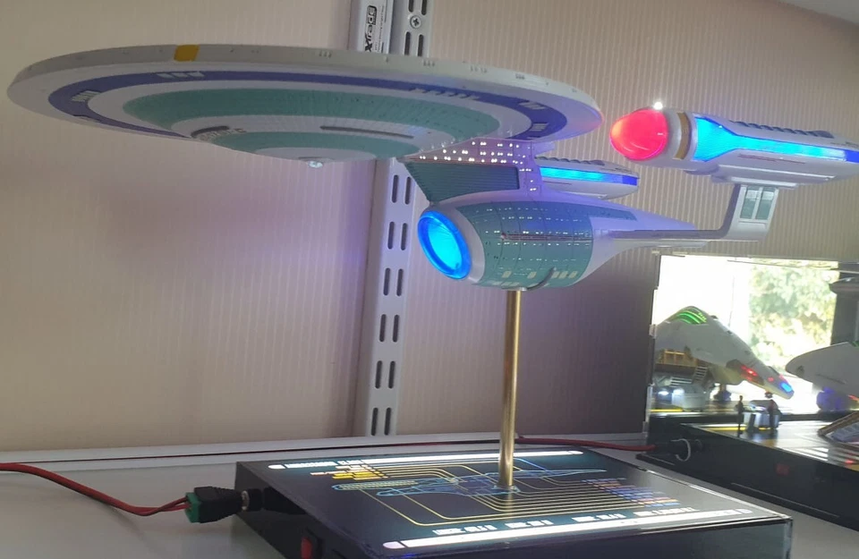 LIGHTING KIT FOR AMT STAR TREK ENTERPRISE C, 1:1400 SCALE. (MODEL NOT INCLUDED) - Image 3 of 4