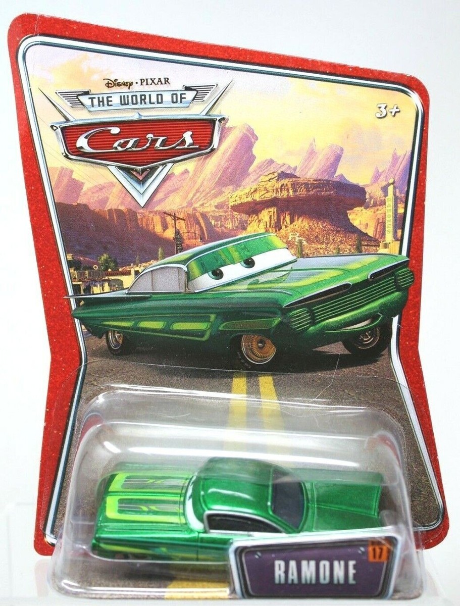 Disney Pixar The World of Cars 155 Die-Cast Green Ramone New | eBay