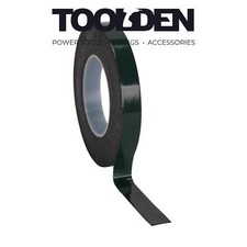 Sealey DSTG1910 Double-Sided Adhesive Foam Tape 19mm x 10m Green Backing