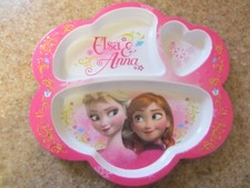 Elsa  Anna Disney Frozen ZAK Melamine Divided Plate