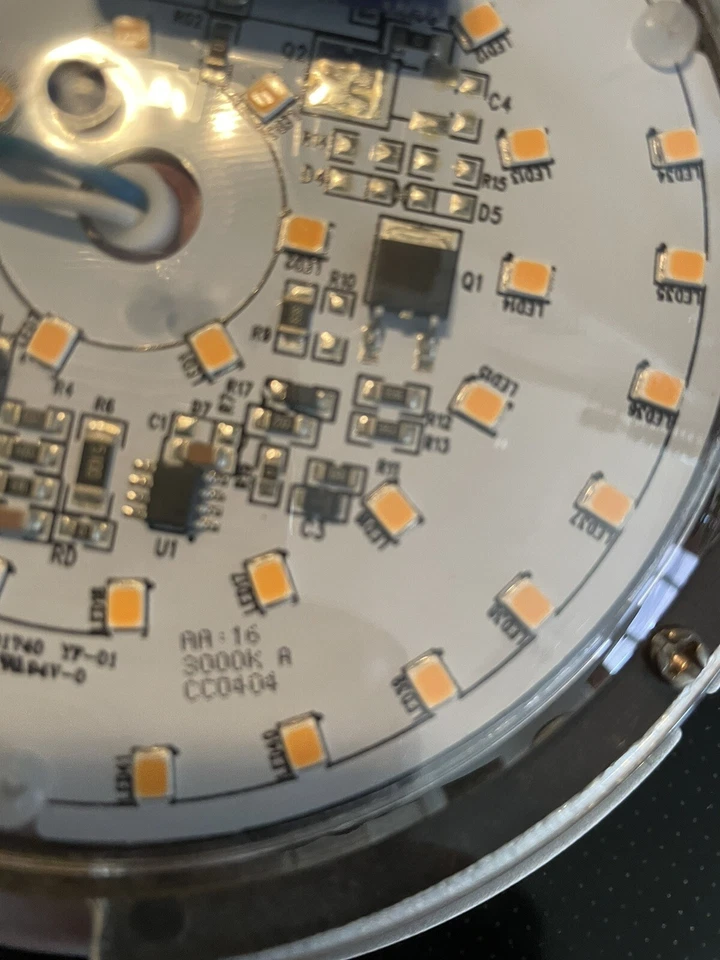 ceiling fan led light replacement, WAC lighting , 6 inch LED replacement light - Image 4 of 4