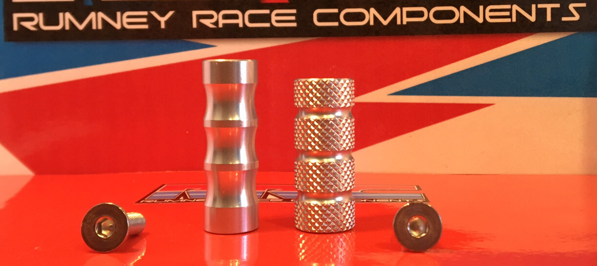 Motorcycle Toe Pegs for Racing Rearsets.Knurled Alloysuits SES,Promach