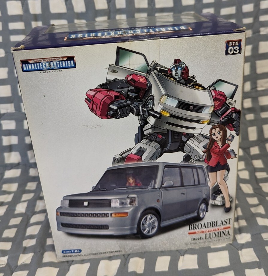 Transformers Takara Binaltech BTA-03 Broadblast Lumina Scion