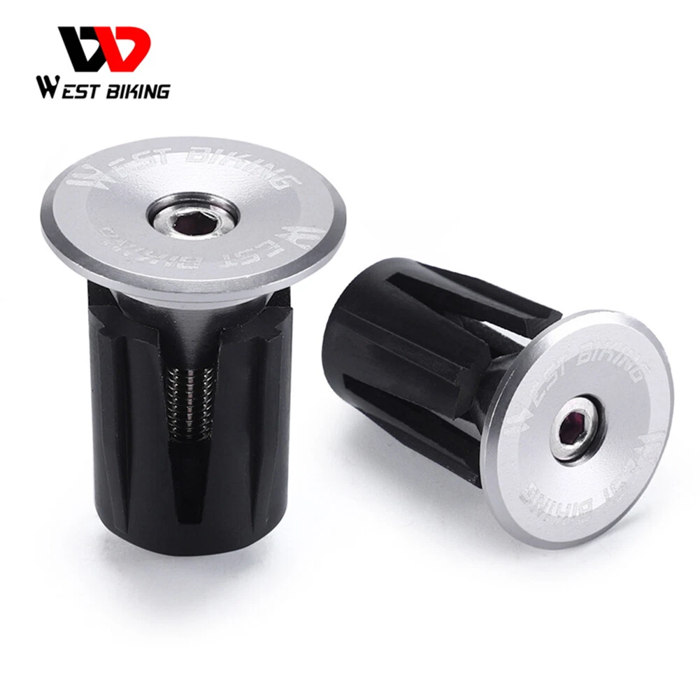 Bike handle end sale cap