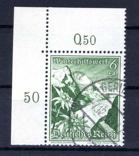 DR-3.Reich 678ER Stamped Sheet Corner (CA3512