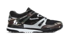 Reebok Ventilator AAPE By A Bathing Ape V63541 UK 7.5, US 8.5, EU 41 Black Green