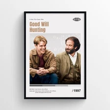 Good Will Hunting Movie Poster Print, Wall Art - Unframed