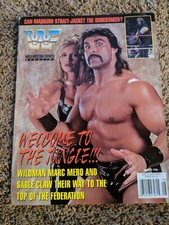 Vintage Wrestling August 1996 WWF Magazine SABLE MARC MERO Cover Rare 