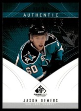 2009-10 SP Game Used Jason Demers Rookie /699 San Jose Sharks #154