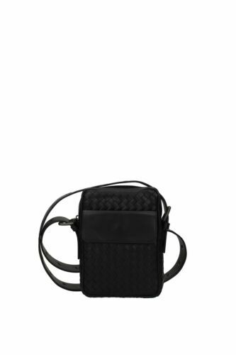 Bottega Veneta Mens 608763 Black Intrecciato Leather Douglas  display picture 1