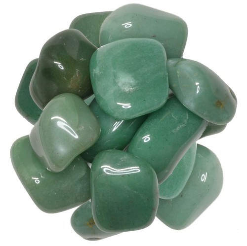 Piedras caídas de aventurina verde de 3 libras - Grado 1 - XLarge - 1,5" a 2" promedio - Imagen 1 de 3