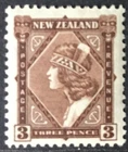 New Zealand - 1935 Pictorials - 3d Wahine MNH