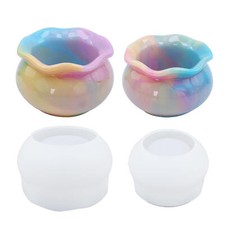 Silicone Jar Mold Jewelry Storage Box DIY Epoxy Resin Casting Mould Craft Making