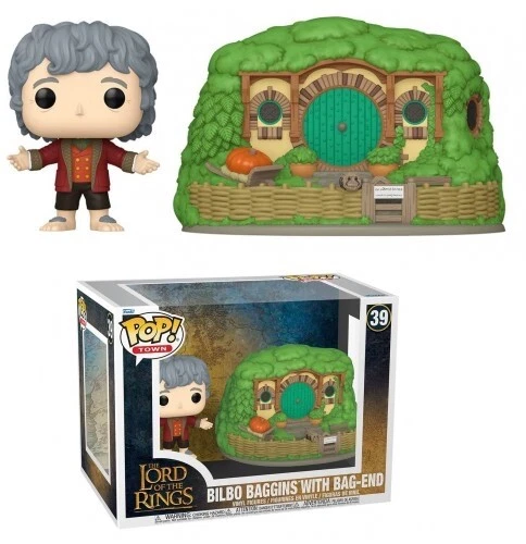 Funko Pop! Movies #39 The Lord of the Rings Bilbo Baggins with Bag-End