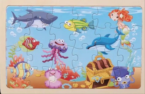 Puzzle rompicapo in legno 24 pezzi - Foto 5 di 21