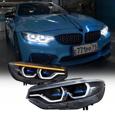 Led Headlight For BMW 4-Series 2013-2020 F32 F33 F36 Upgrade M4