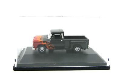 Oxford Chevrolet Stepside Pick Up  schwarz rot 1:87