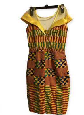 African Traditional Kente Women's Jumpsuit Dress Clothing #1 ( Multi Color  ) | eBay