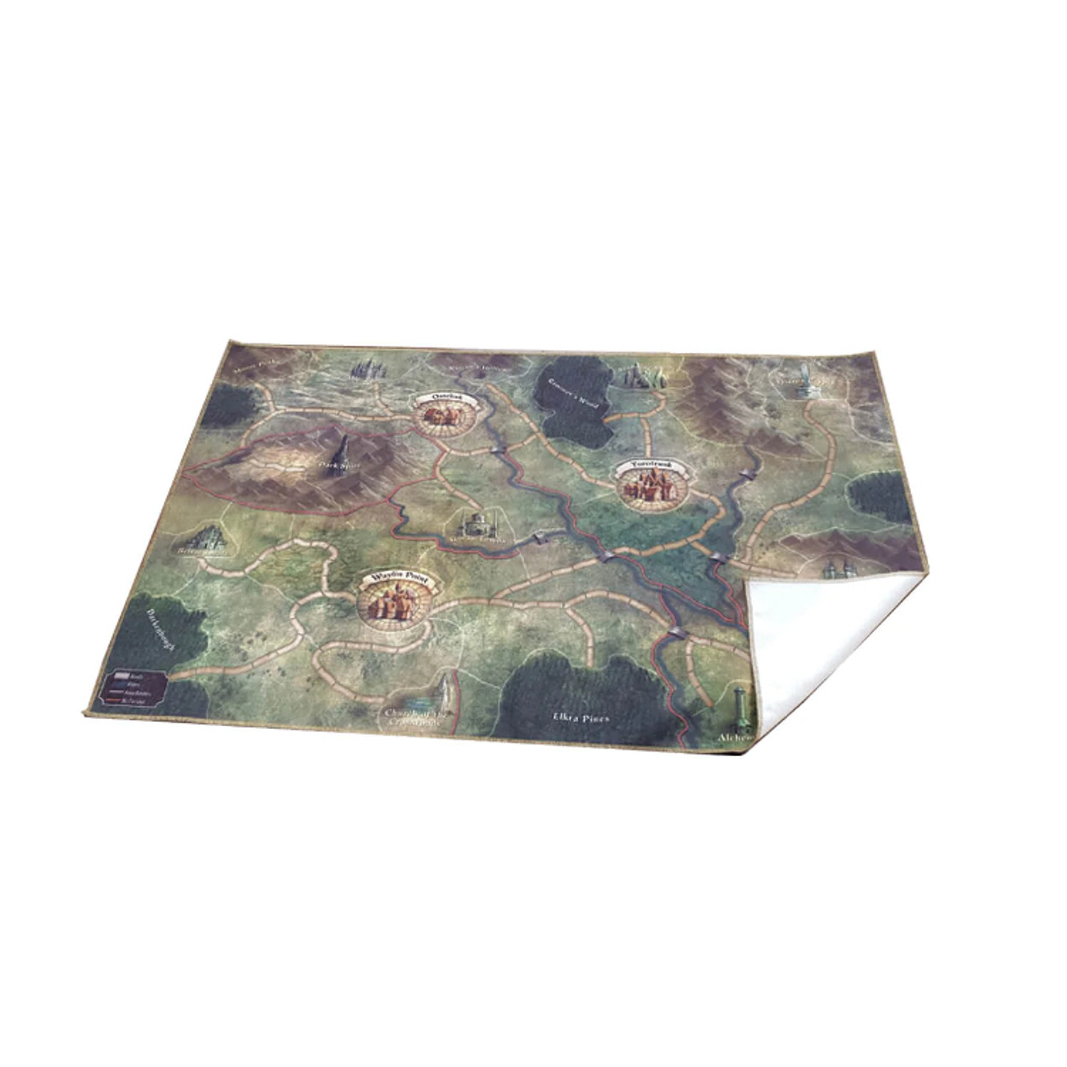 Фольклор: Скорбь - Карта мира из ткани больших размеров Greenbrier Games GNEFL54