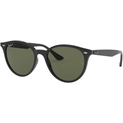 Ray-Ban Men's Rb4305 Polarized Polished Black/G-15 Green 53mm Sunglasses