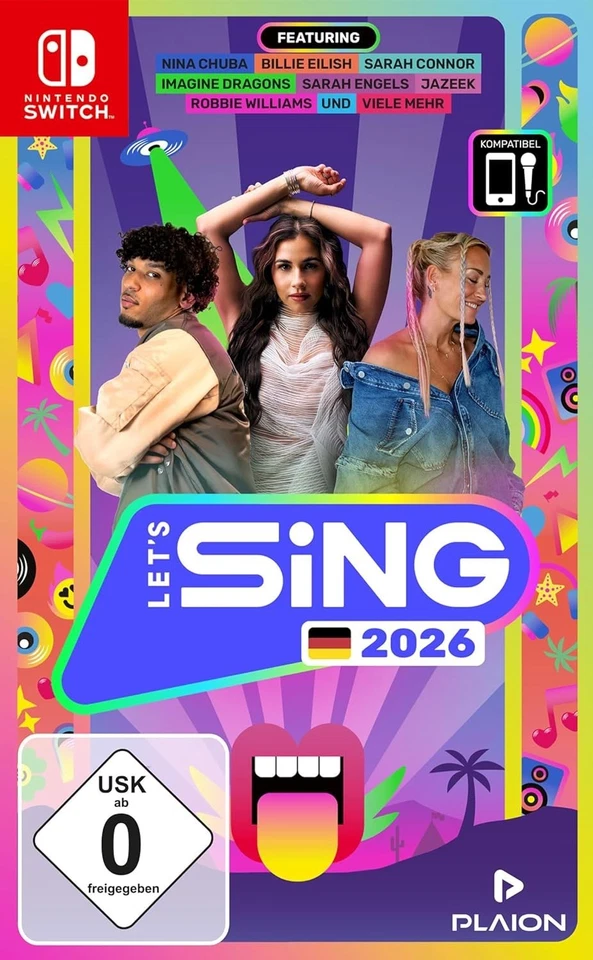 Nintendo Switch Let's Sing 2026 NEU&OVP - Bild 1 von 1