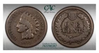 1877 Indian Head Cent CAC G4