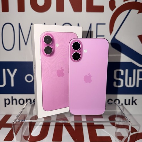 Apple iPhone 16 - 128GB - Pink 💓100% Akku 🔋(28 Zyklen) - UK 🇬🇧